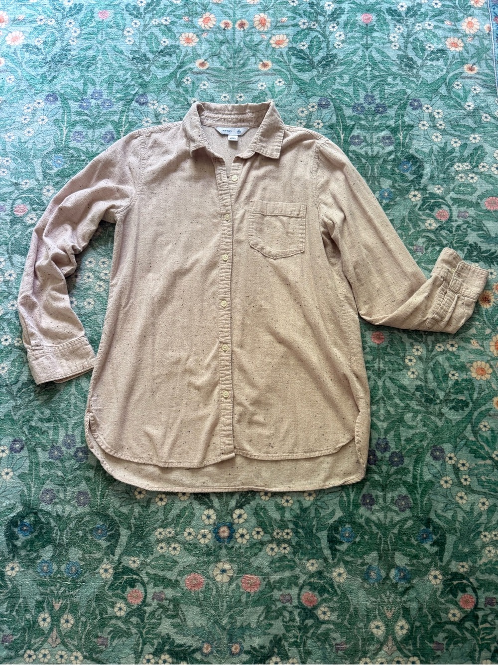 Old Navy flannel tunic shirt